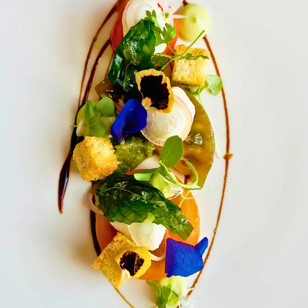 Newcastle Restaurant Week 2025 - Heritage Tomato & Baby Mozzarella Bruschetta - Branches Restaurant